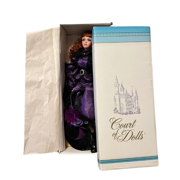 Vintage 2003 Jan McLean Exclusively Yours Porcelain Doll “Pearl” French Floozie - Picture 2 of 8